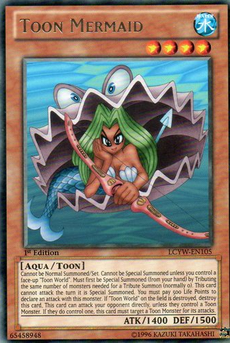 Toon Mermaid [LCYW-EN105] Rare - Duel Kingdom
