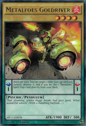 Metalfoes Goldriver [MP17-EN078] Rare - Duel Kingdom