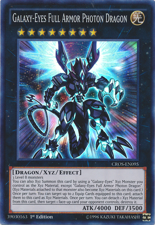 Galaxy-Eyes Full Armor Photon Dragon [CROS-EN095] Super Rare - Duel Kingdom