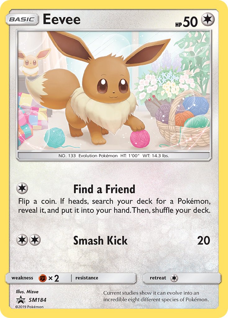 Eevee (SM184) [Sun & Moon: Black Star Promos] - Duel Kingdom