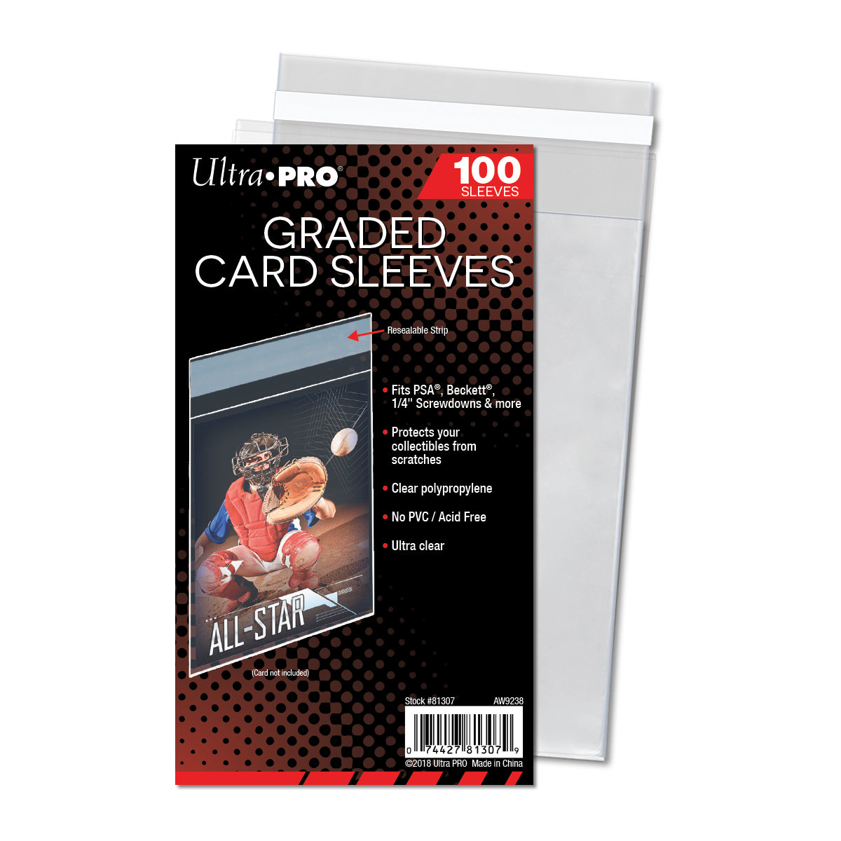Graded Card Sleeves Resealable - Duel Kingdom