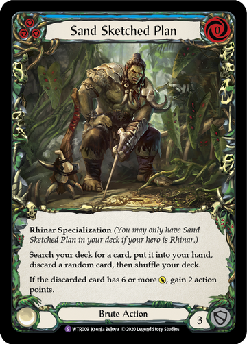 Sand Sketched Plan [WTR009] Unlimited Normal - Duel Kingdom