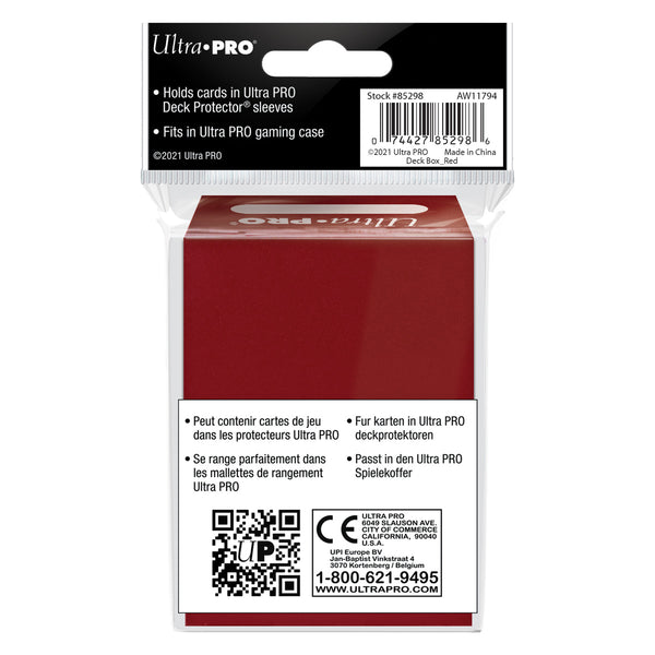 Ultra-Pro Red Deck Box