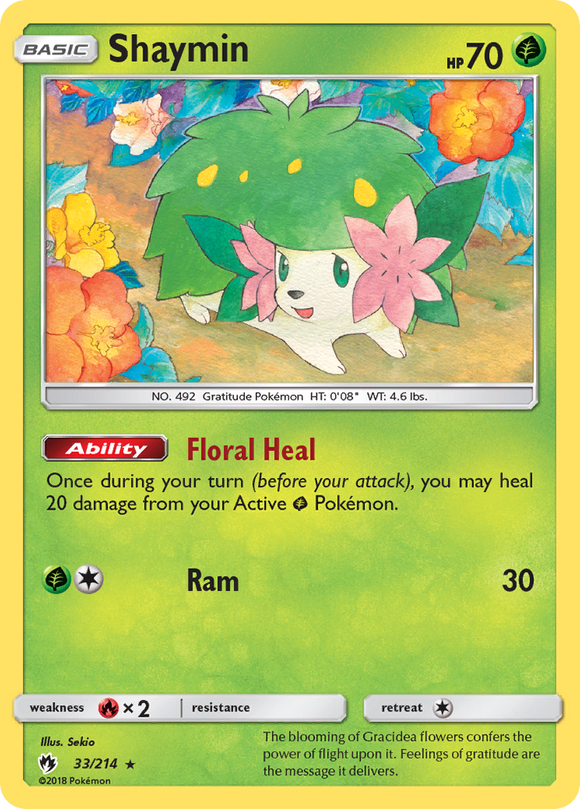 Shaymin (33/214) [Sun & Moon: Lost Thunder] - Duel Kingdom