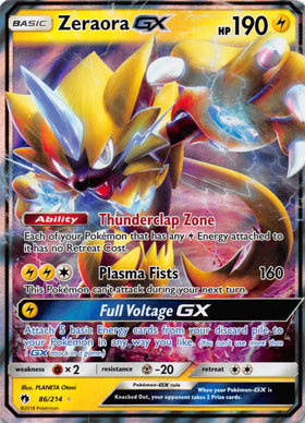 Zeraora GX (086/214) [Sun & Moon: Lost Thunder]