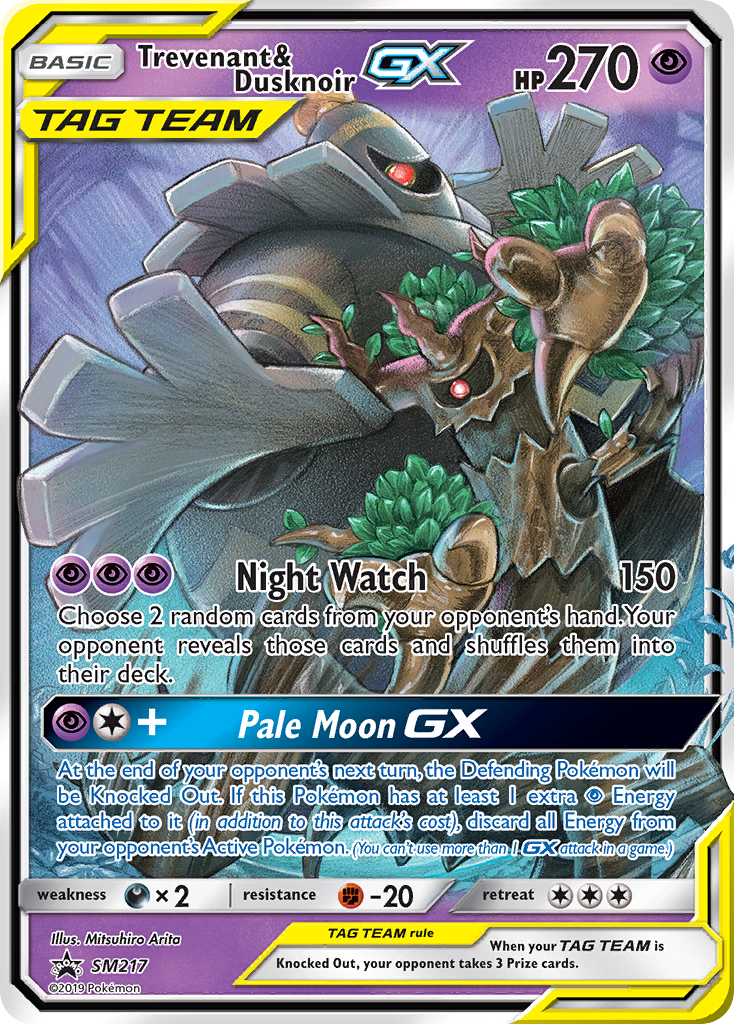 Trevenant & Dusknoir GX (SM217) [Sun & Moon: Black Star Promos] - Duel Kingdom