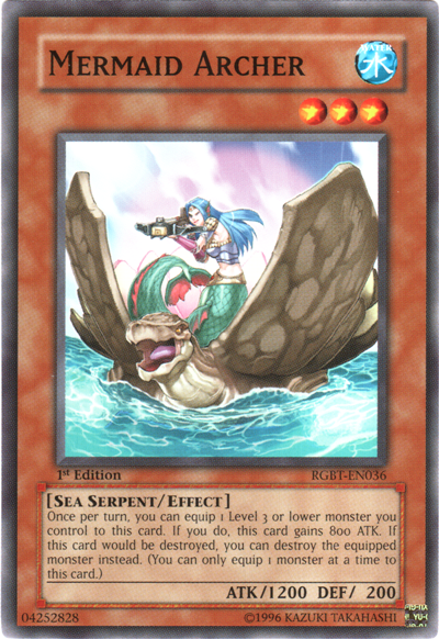 Mermaid Archer [RGBT-EN036] Common - Duel Kingdom
