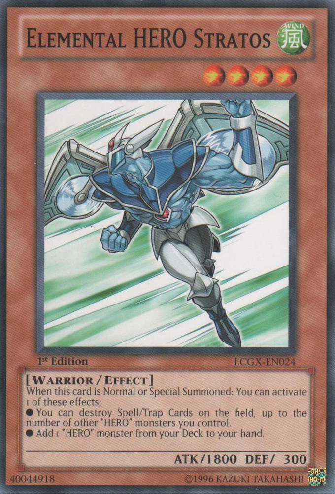 Elemental HERO Stratos [LCGX-EN024] Common - Duel Kingdom