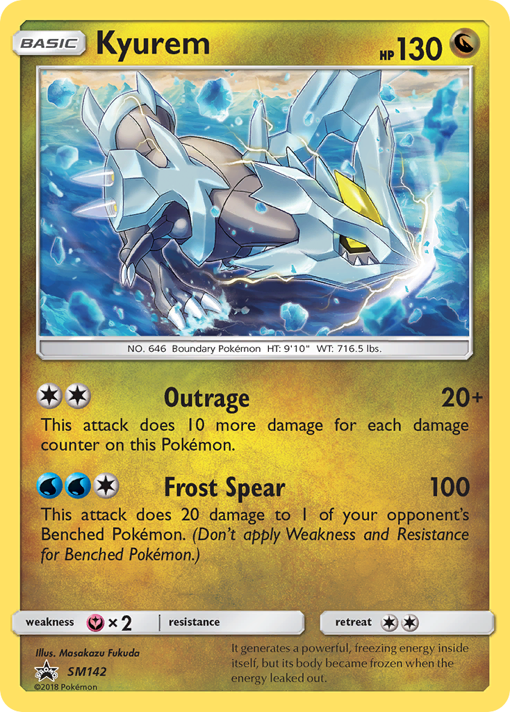 Kyurem (SM142) [Sun & Moon: Black Star Promos] - Duel Kingdom