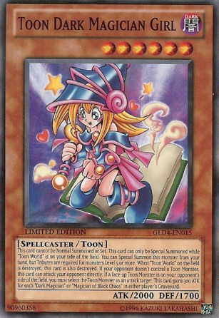 Toon Dark Magician Girl [GLD4-EN015] Common - Duel Kingdom