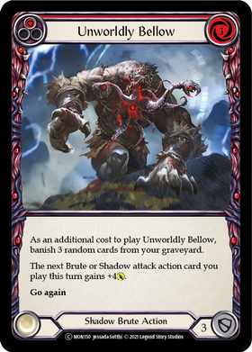 Unworldly Bellow (Red) [U-MON150] Unlimited Normal - Duel Kingdom