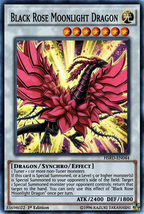 Black Rose Moonlight Dragon [HSRD-EN044] Super Rare - Duel Kingdom