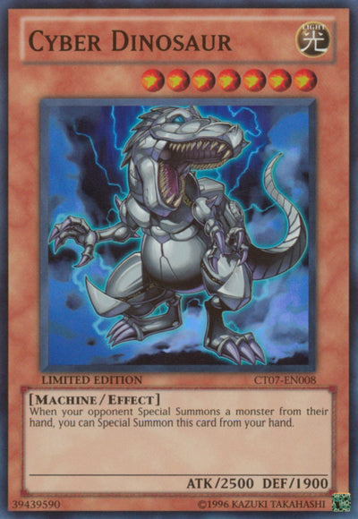 Cyber Dinosaur [CT07-EN008] Super Rare - Duel Kingdom