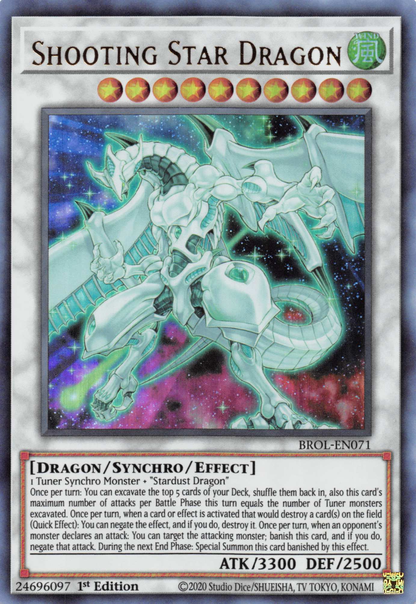 Shooting Star Dragon [BROL-EN071] Ultra Rare - Duel Kingdom
