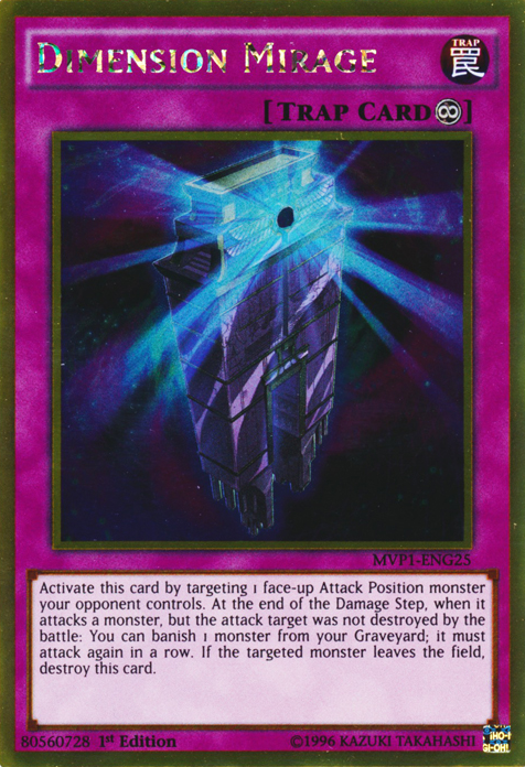 Dimension Mirage [MVP1-ENG25] Gold Rare - Duel Kingdom