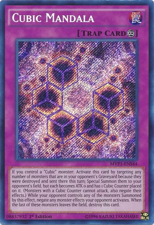 Cubic Mandala [MVP1-ENS44] Secret Rare - Duel Kingdom