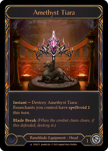 Amethyst Tiara (Marvel) [DYN171] [Dynasty] Cold Foil