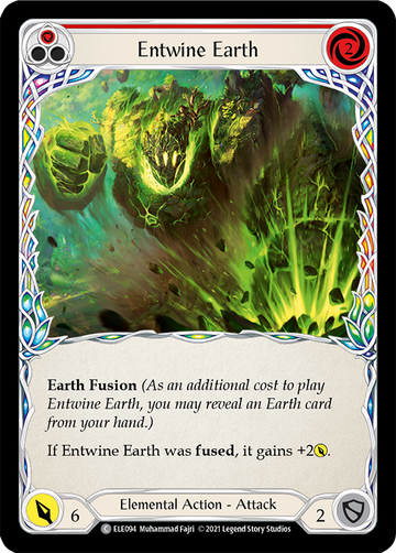 Entwine Earth (Red) [ELE094] 1st Edition Normal - Duel Kingdom