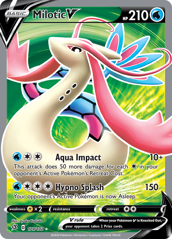 Milotic V (179/192) [Sword & Shield: Rebel Clash] - Duel Kingdom