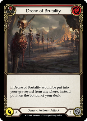 Drone of Brutality (Red) [WTR164-R] Alpha Print Normal - Duel Kingdom