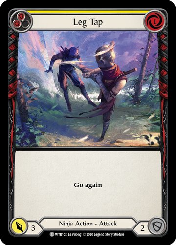 Leg Tap (Yellow) [WTR102] Unlimited Normal - Duel Kingdom