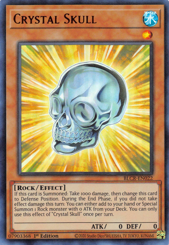 Crystal Skull [BLCR-EN022] Ultra Rare