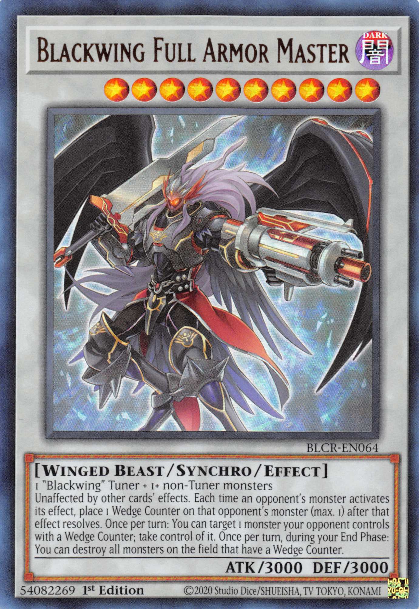 Blackwing Full Armor Master [BLCR-EN064] Ultra Rare