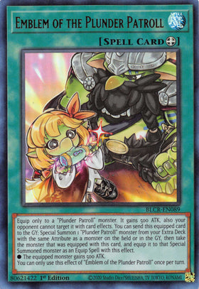 Emblem of the Plunder Patroll [BLCR-EN089] Ultra Rare