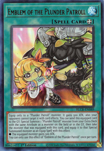 Emblem of the Plunder Patroll [BLCR-EN089] Ultra Rare