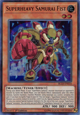 Superheavy Samurai Fist [BLLR-EN010] Ultra Rare