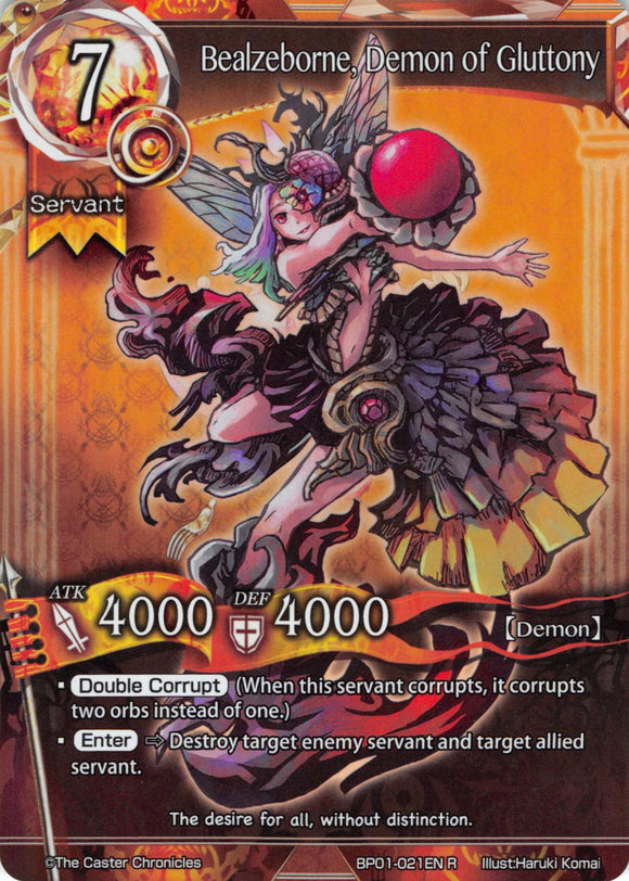 Bealzeborne, Demon of Gluttony - Duel Kingdom