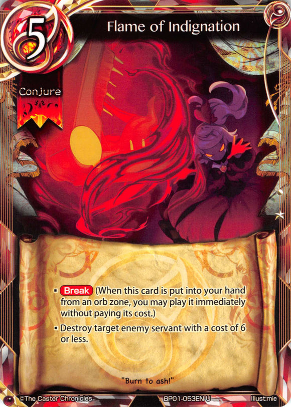 Flame of Indignation - Duel Kingdom