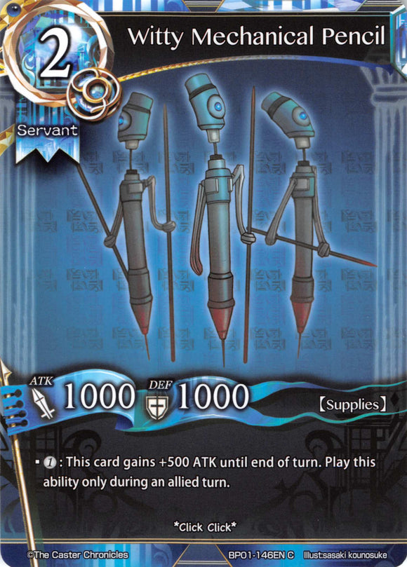 Witty Mechanical Pencil - Duel Kingdom