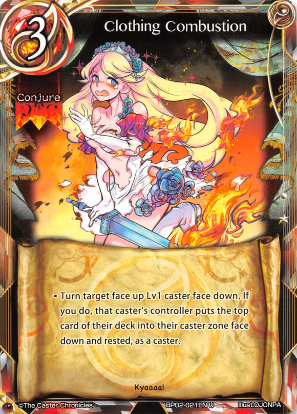 Clothing Combustion - Duel Kingdom