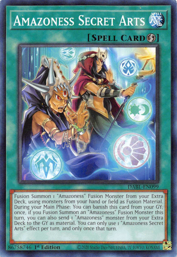 Amazoness Secret Arts [DABL-EN099] Common