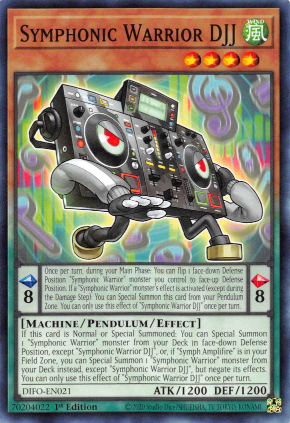 Symphonic Warrior DJJ [DIFO-EN021] Common