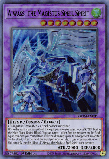 Aiwass, the Magistus Spell Spirit [GEIM-EN005] Super Rare