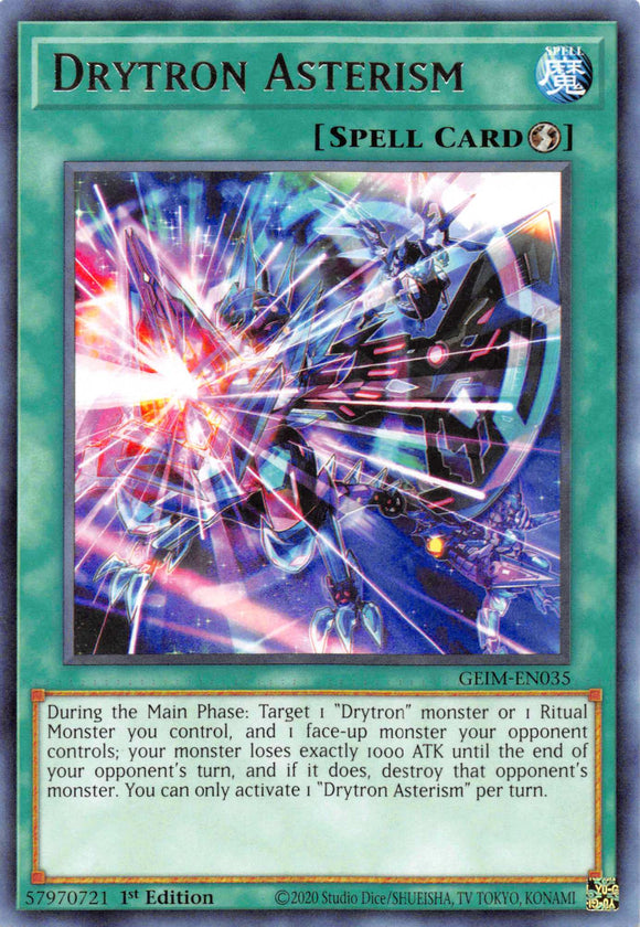 Drytron Asterism [GEIM-EN035] Rare