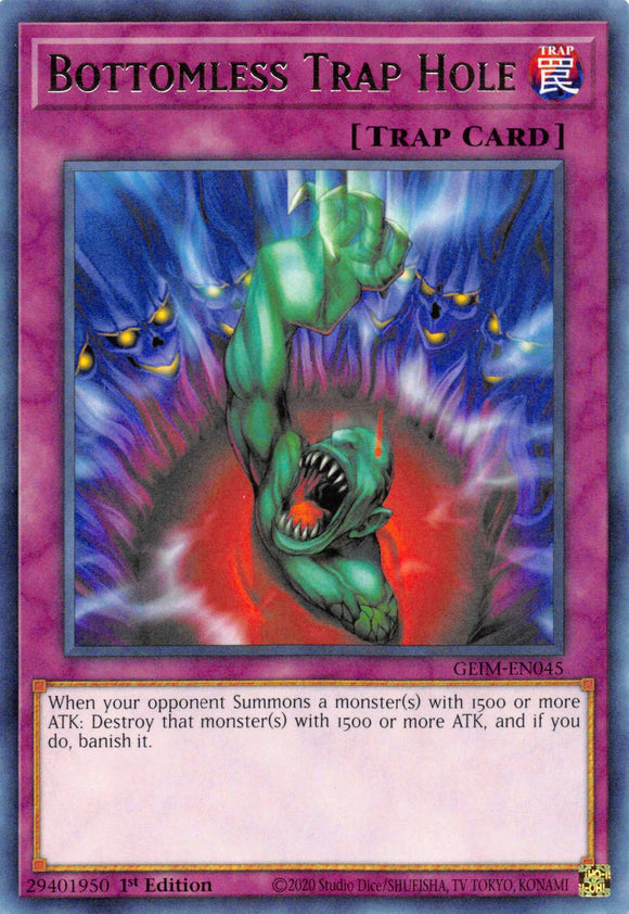 Bottomless Trap Hole [GEIM-EN045] Rare