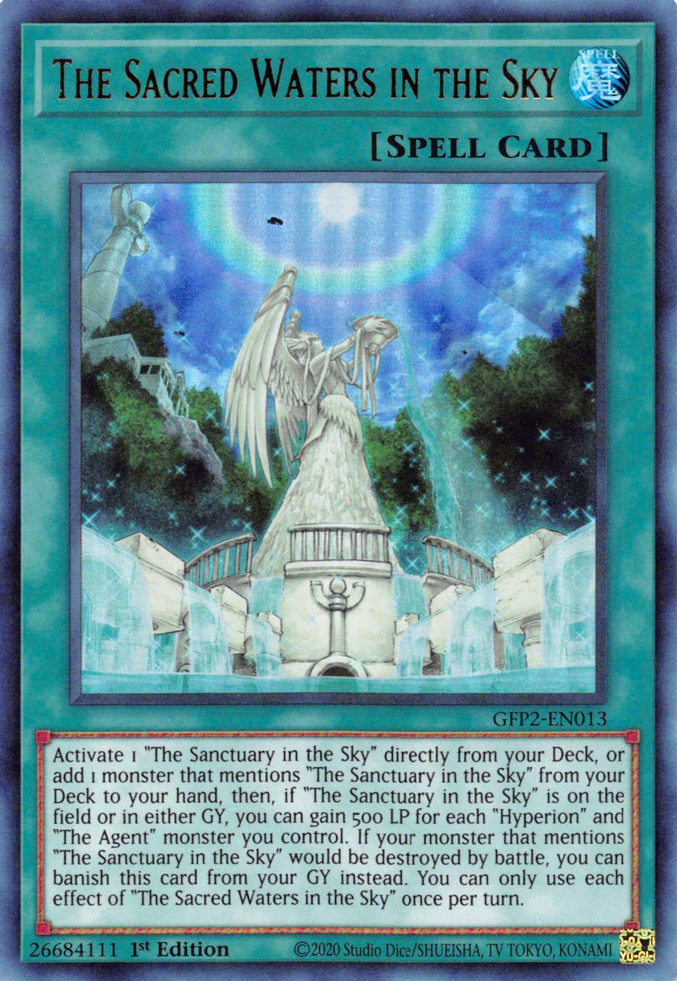 The Sacred Waters in the Sky [GFP2-EN013] Ultra Rare - Duel Kingdom