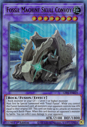 Fossil Machine Skull Convoy [GFP2-EN019] Ultra Rare - Duel Kingdom