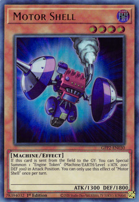 Motor Shell [GFP2-EN030] Ultra Rare - Duel Kingdom