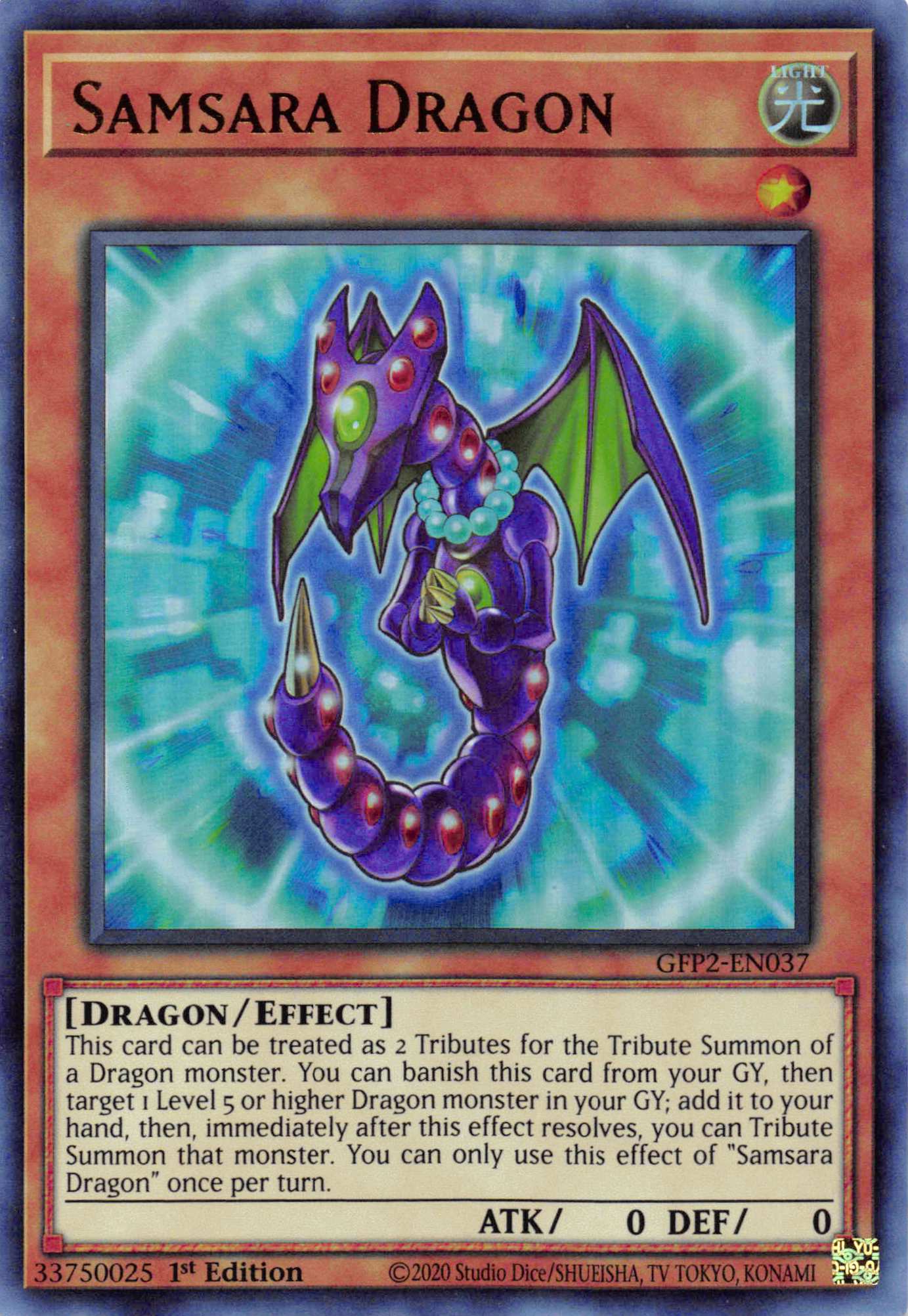 Samsara Dragon [GFP2-EN037] Ultra Rare - Duel Kingdom
