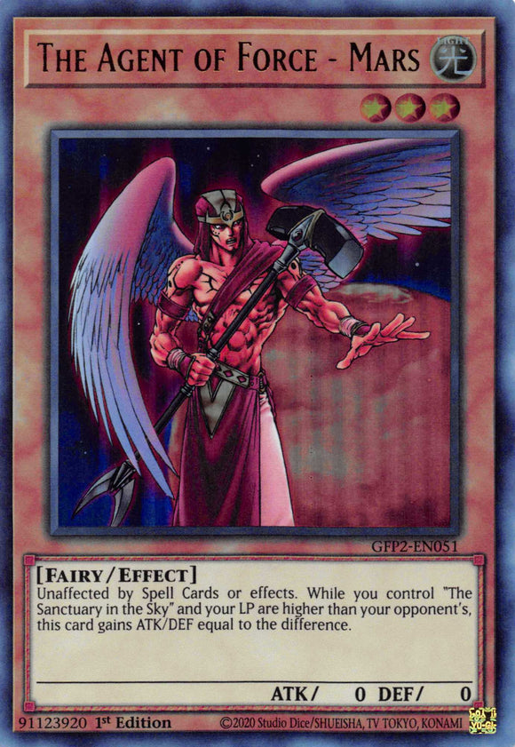 The Agent of Force - Mars [GFP2-EN051] Ultra Rare - Duel Kingdom