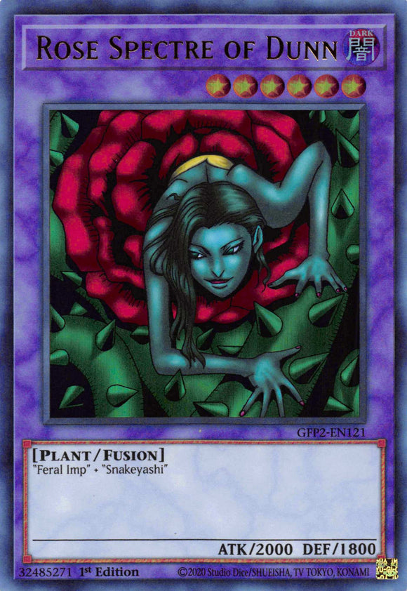 Rose Spectre of Dunn [GFP2-EN121] Ultra Rare - Duel Kingdom