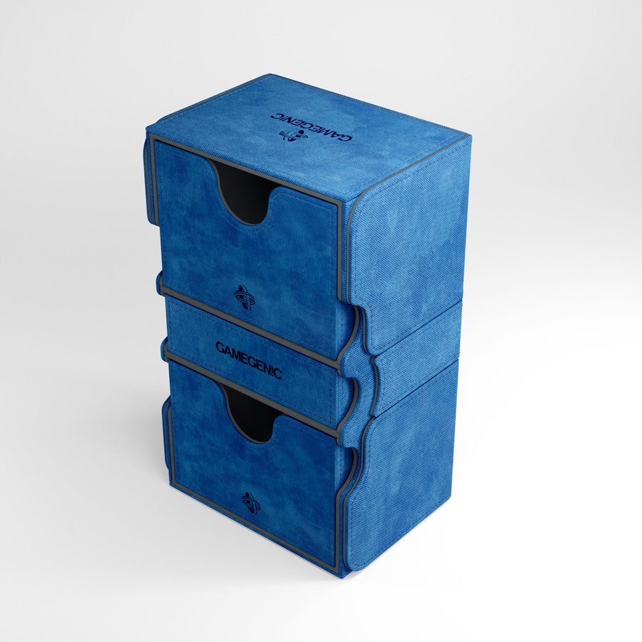 Stronghold Convertible Blue Deck Box (200ct) - Duel Kingdom