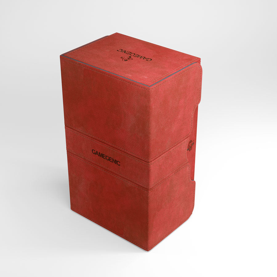 Stronghold Convertible Red Deck Box (200ct) - Duel Kingdom