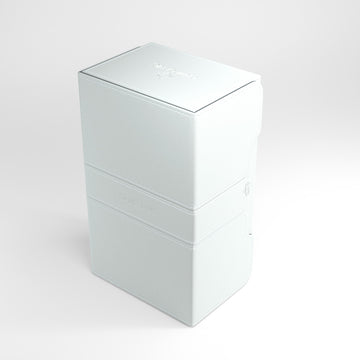 Stronghold Convertible White Deck Box (200ct) - Duel Kingdom