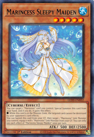 Marincess Sleepy Maiden [LED9-EN032] Rare