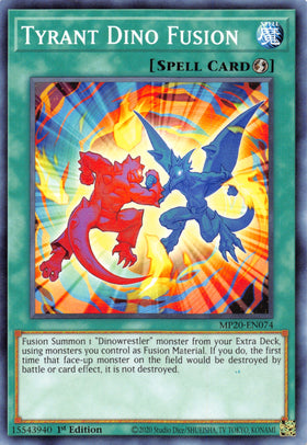 Tyrant Dino Fusion [MP20-EN074] Common
